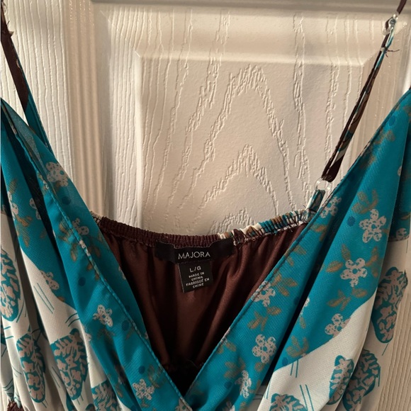 Bohemian Multi coloured maxi dress - Picture 2 of 2